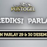 Prediksi Parlay Jitu 29 dan 30 Desember 2023