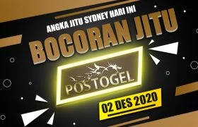 Prediksi Togel SYDNEY Rabu 2 Desember 2020