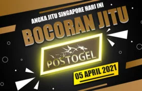Prediksi Togel Singapore Senin 05 April 2021